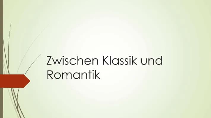 Know Zwischen Romantik und Klassik thumbnail