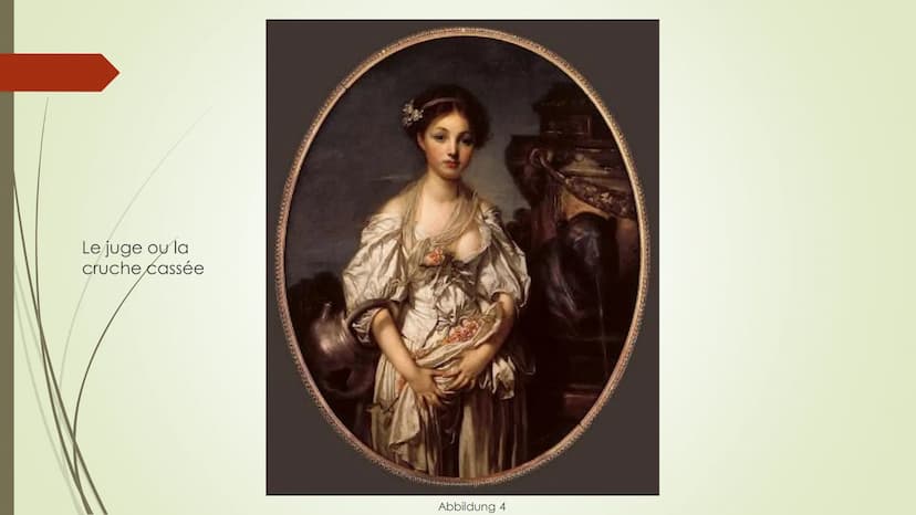 Zwischen Klassik und
Romantik Inhaltsverzeichnis:
► Epoche + Zeitraum
➡ Vertreter
➡ Heinrich Kleist
➡ Der zerbrochene Krug
➡ Le juge ou la c