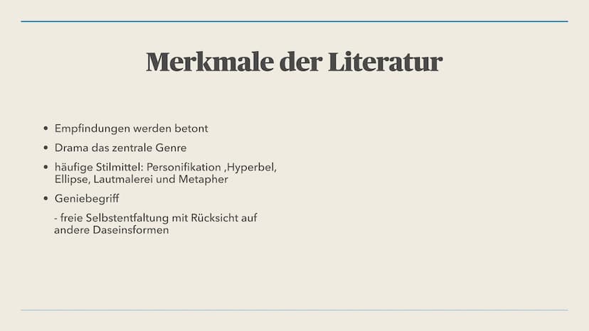 te
Cars
ا کر کر کے
le
STURM & DRANG
machen.
1765-1790 1. historischer Hintergrund
2. Merkmale der Epoche
3. Merkmale der Literatur
4. Merkma