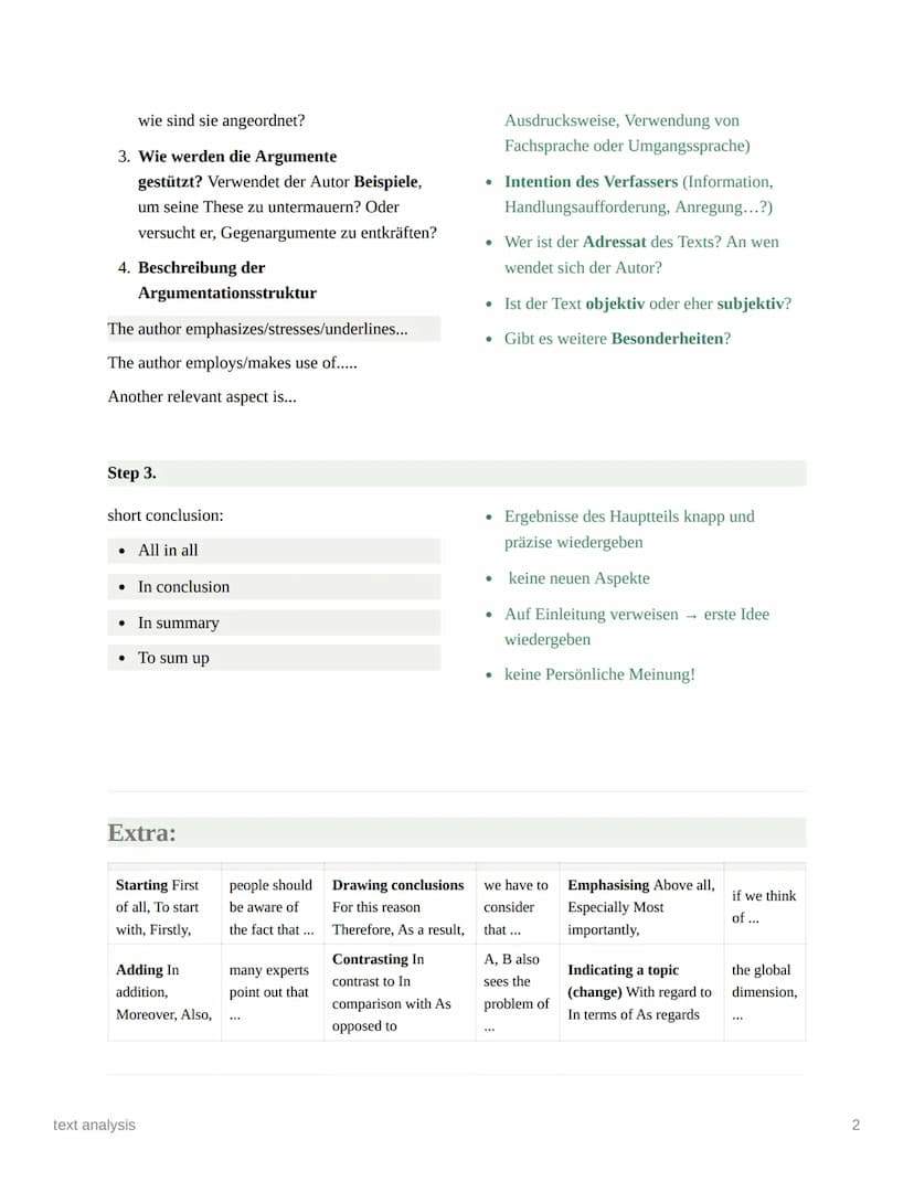 text analysis
Writing
Step 1.
• Introductory sentence:
→ The [text type] "[title]" written by [author]
and published in [source] on [date], 