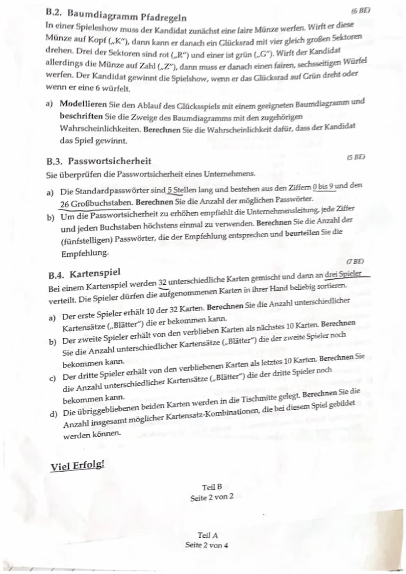 Bewertung:
Bewertungseinheiten:
29 von 38
Note (KMK-Punkte):
Notenspiegel: (Mittelwert:
11
Punkte 15 14 13 12 11 10 09 08 07 0
Note 1+ 1 1-2