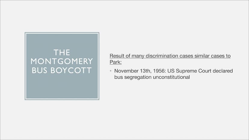 THE CIVIL RIGHTS MOVEMENT ●
●
2. Historical background (Jim Crow Laws)
3. Events from the movement
• 3.1 Rosa Parks and the Montgomery Bus B