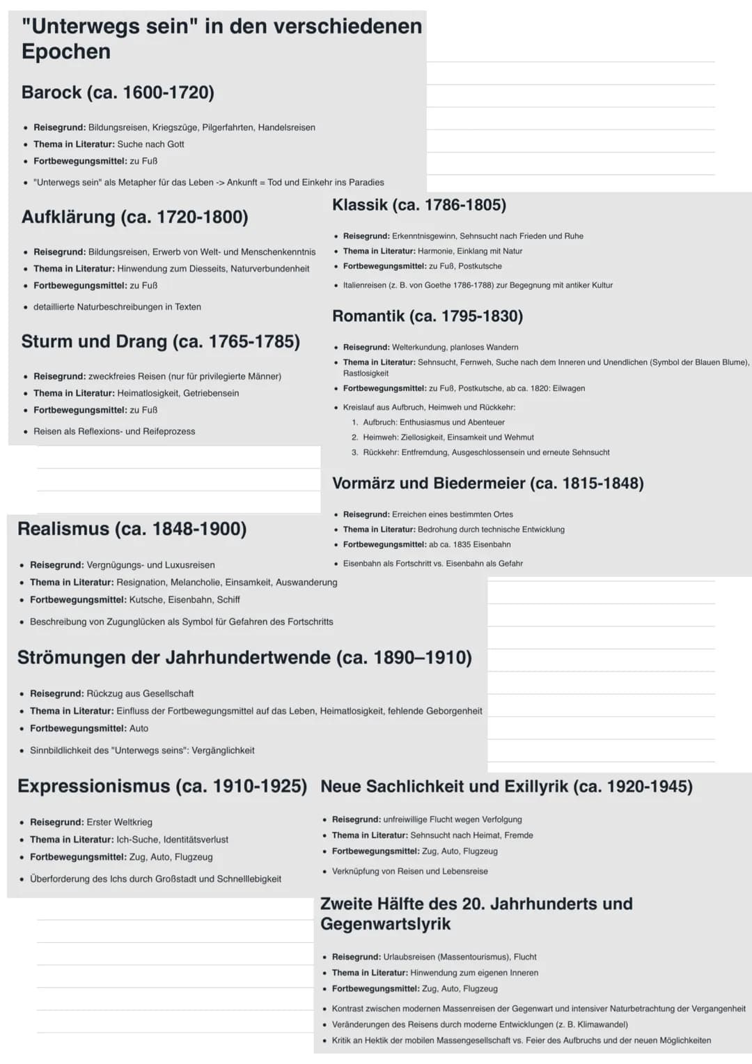 Themen: > Überforderung mit leben in Großstadt → Ich-Zerfall, Verlust des Individuums, Ich-Zerstörung
> Umgang mit Kriegstraumata.
Tod, Zerf