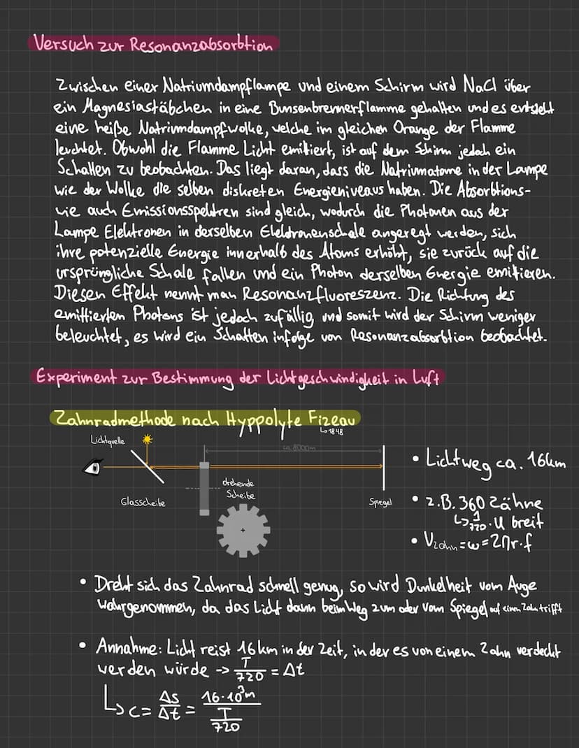 Quantenphysik
Photoeffekt/Äußerer lichtelektrischer Effekt
Ls Photoren lästen Elektrones hereus
Ein Photon mit einer Frequenz f besitzt eine