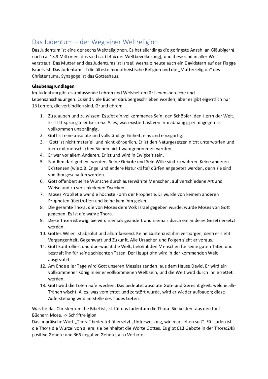Das Judentum - Steckbrief und Regeln für Kinder erklärt