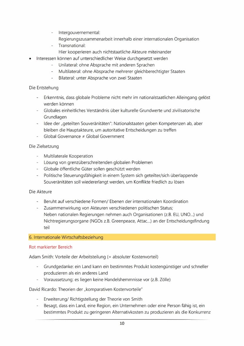 Sowi CK Abitur am 20.04.2023
4. Thema „Globale Strukturen und Prozesse" (Inhaltsfeld 7)
8 Vorgaben
1. Internationale Friedens- und Sicherhei