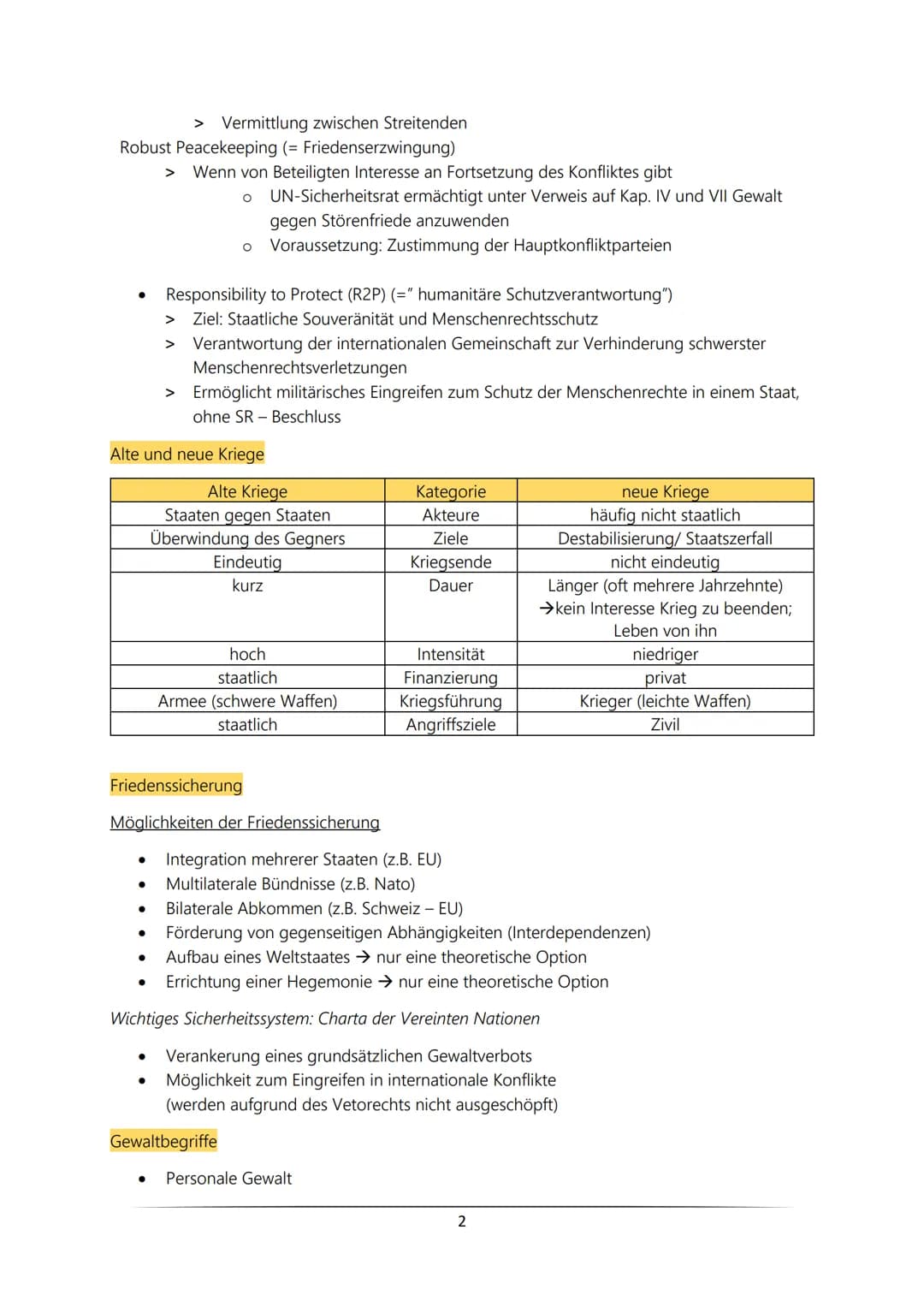 Sowi CK Abitur am 20.04.2023
4. Thema „Globale Strukturen und Prozesse" (Inhaltsfeld 7)
8 Vorgaben
1. Internationale Friedens- und Sicherhei