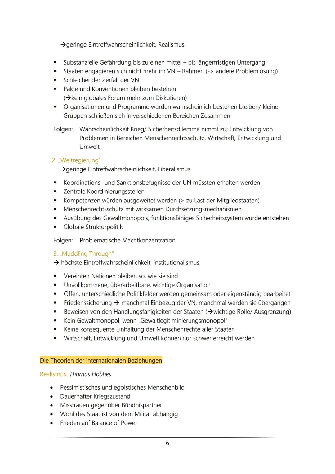 Sowi CK Abitur am 20.04.2023
4. Thema „Globale Strukturen und Prozesse" (Inhaltsfeld 7)
8 Vorgaben
1. Internationale Friedens- und Sicherhei