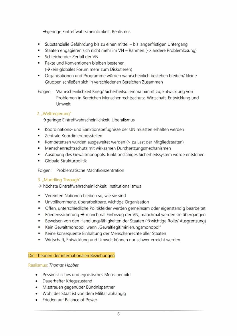 Sowi CK Abitur am 20.04.2023
4. Thema „Globale Strukturen und Prozesse" (Inhaltsfeld 7)
8 Vorgaben
1. Internationale Friedens- und Sicherhei