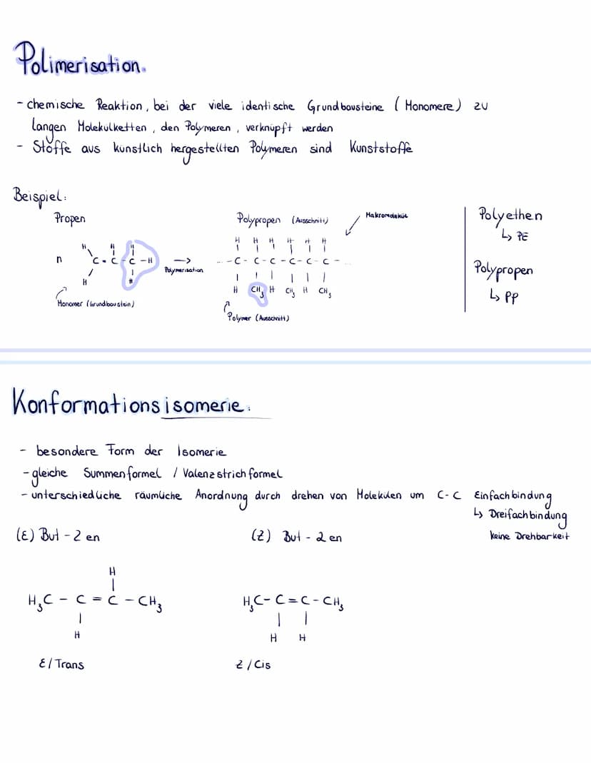Organische Chemie
Kohlenwasserstoffe sind eine Stoffgruppe chemischer Verbindungen, die nur aus Kohlen- und Wasserstoff
bestehen. Es gibt vi