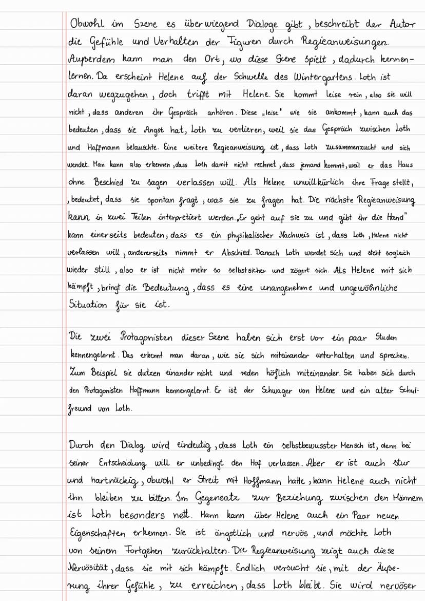 Szenenanalyse
Das Drama Vor Sonnenaufgang" von Gerhart Hauptmann wurde im Jahr 1889
uraufgeführt. Das Werk beschreibt und kritisiert die Leb