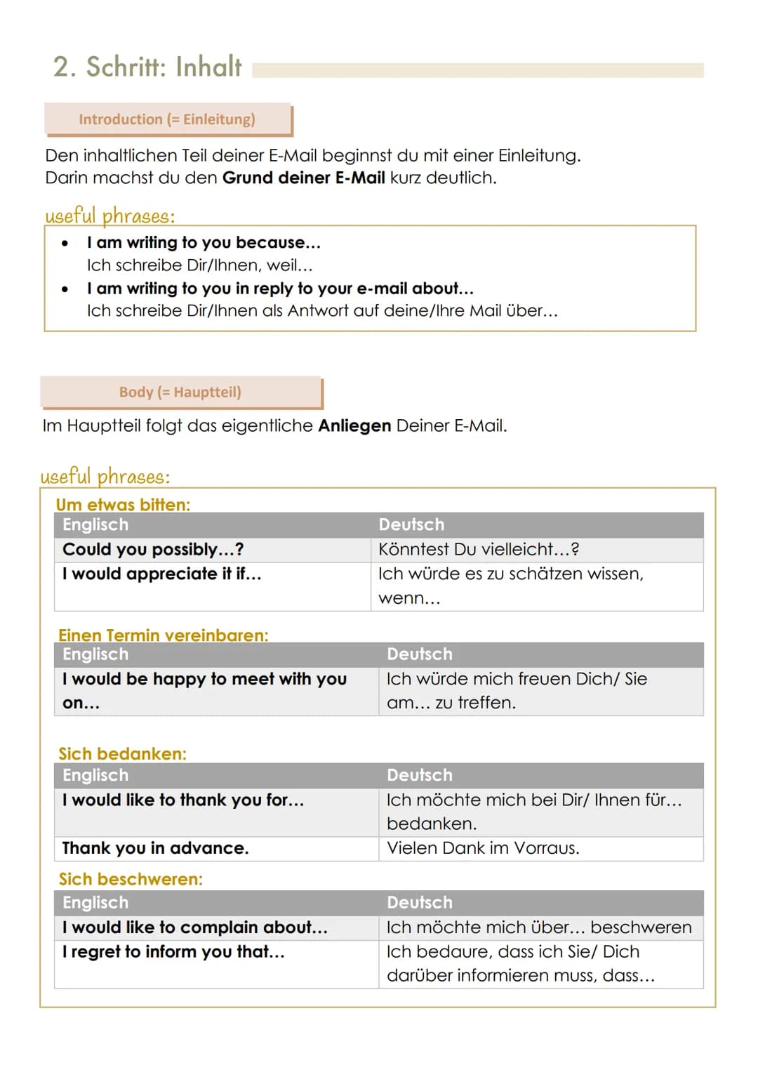 --- OCR Start ---
- text production -
E-mail
1. Schritt: Kopfteil
Header (= Kopfzeile)
In der Kopfzeile nennst du die Emailadresse des Sende