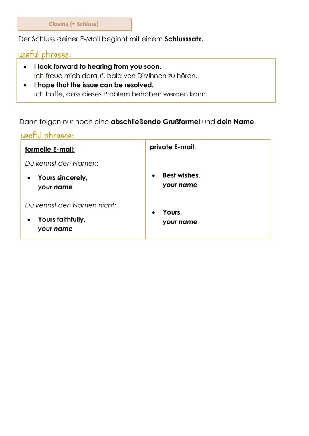--- OCR Start ---
- text production -
E-mail
1. Schritt: Kopfteil
Header (= Kopfzeile)
In der Kopfzeile nennst du die Emailadresse des Sende