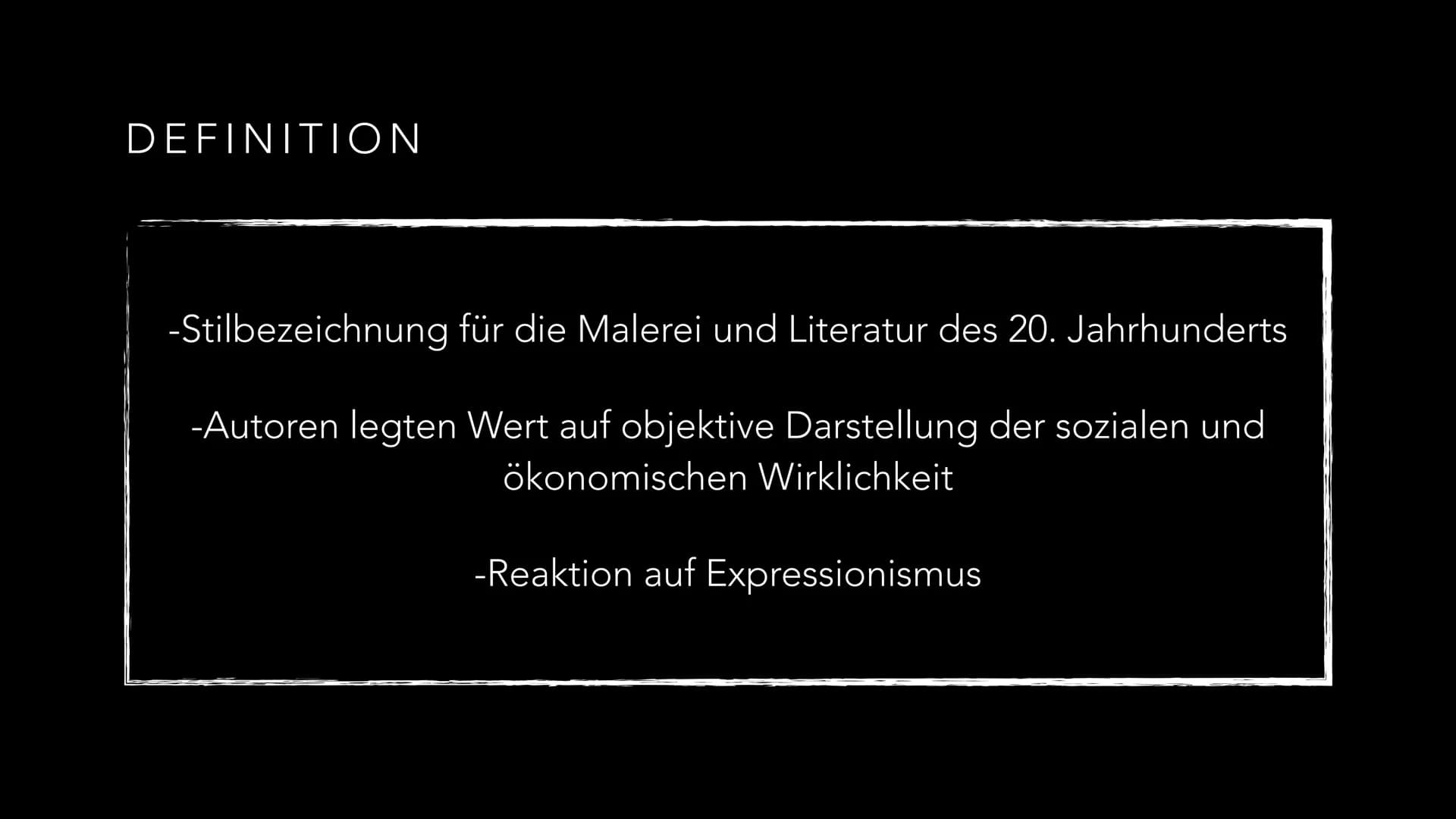 LITERATUR DER WEIMARER REPUBLIK
INA & JOSEPHINE GLIEDERUNG
1. DEFINITION
2. HISTORISCHER HINTERGRUND
3. MERKMALE DER EPOCHE
4. LITERARISCHE 