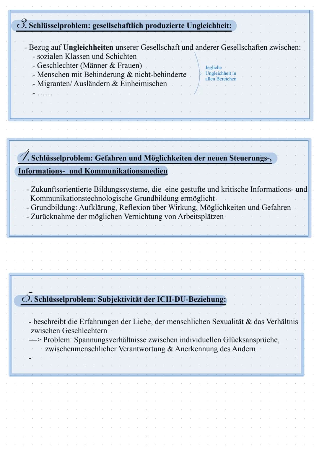 
<h2 id="allgemein">Allgemein</h2>
<p>Klafki vertritt einen normativen Ansatz, der gleichermaßen auf die individuelle Emanzipation wie auf d