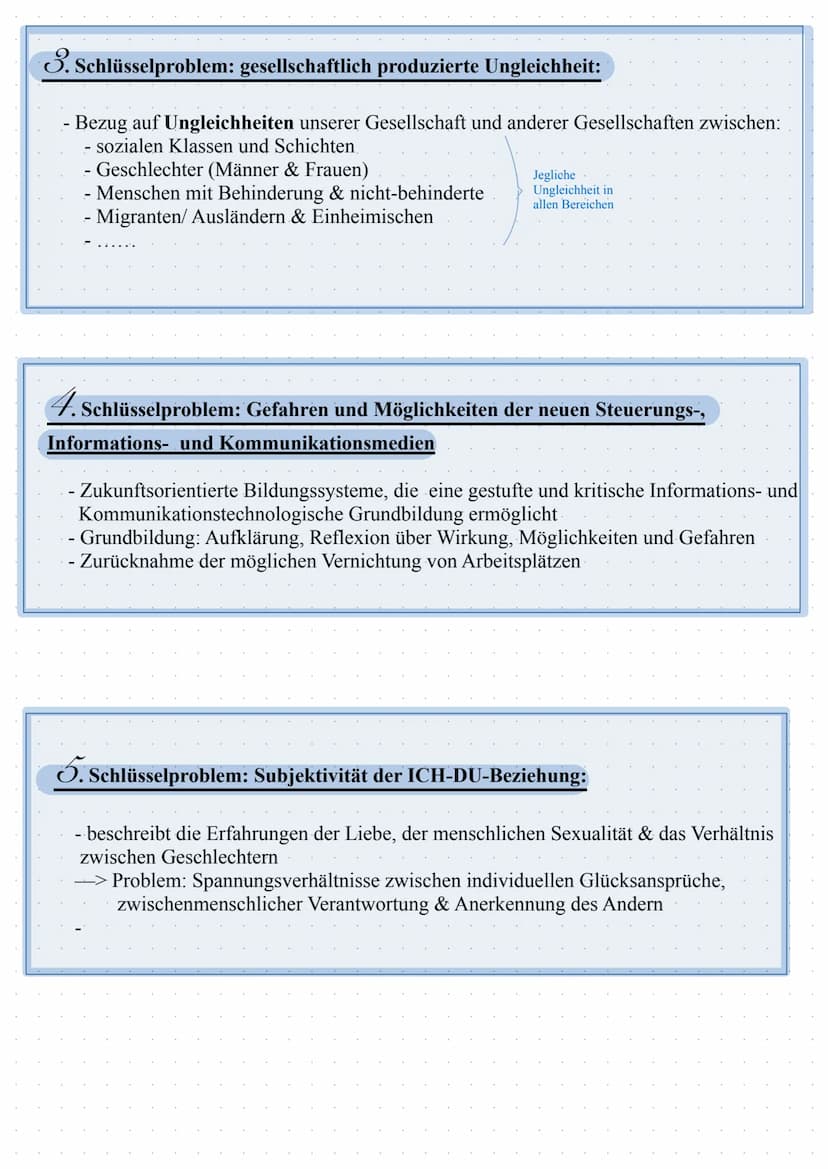 
<h2 id="allgemein">Allgemein</h2>
<p>Klafki vertritt einen normativen Ansatz, der gleichermaßen auf die individuelle Emanzipation wie auf d