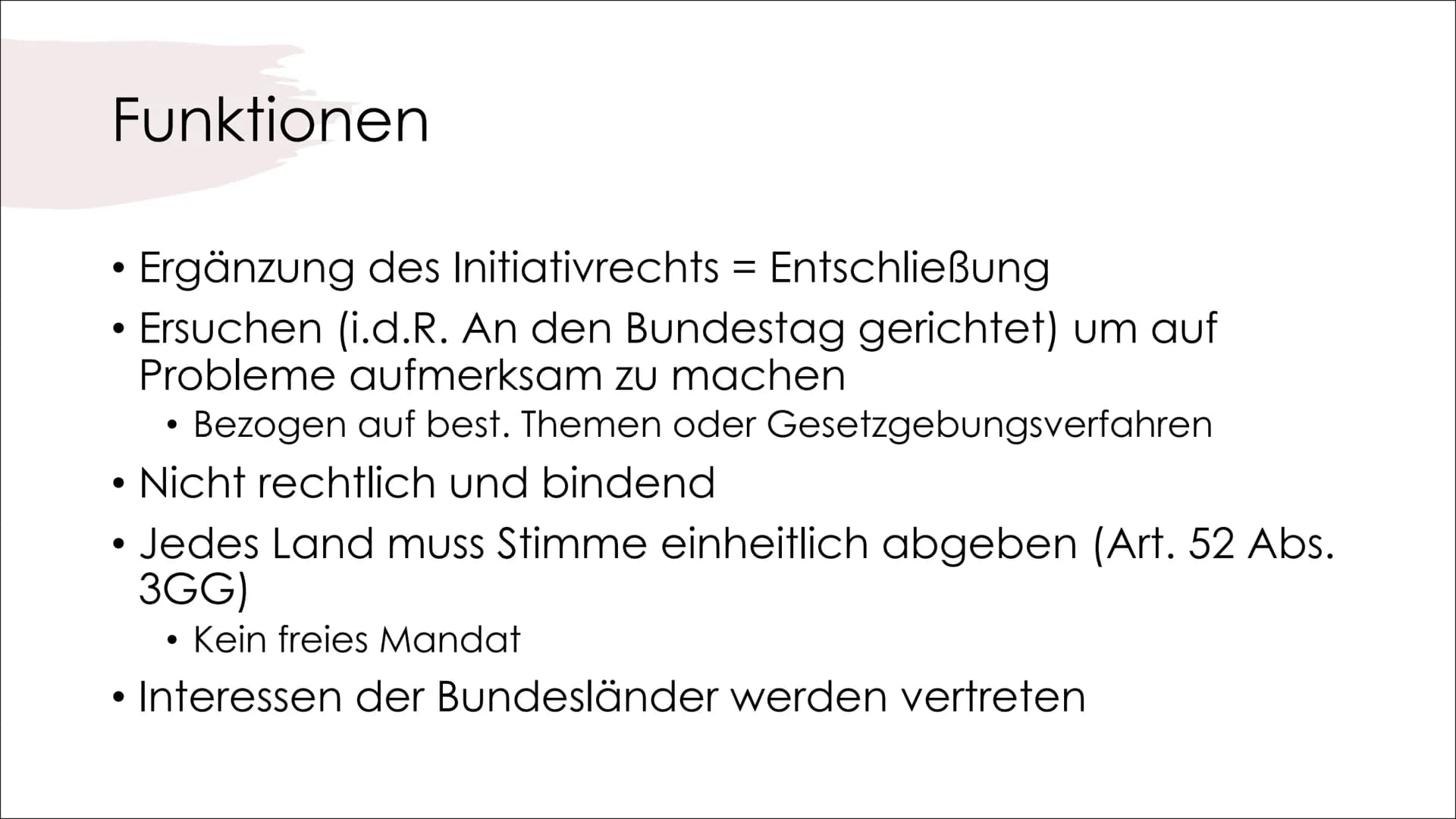 Der Bundesrat
VON MAJA KÖHLER, JANICE SCHLEE, DEBBIE
DRIESNER, MARIA-DANIELLE WELLMANN Gliederung
Zusammensetzung des Bundesrats
Aufbau/ Zus