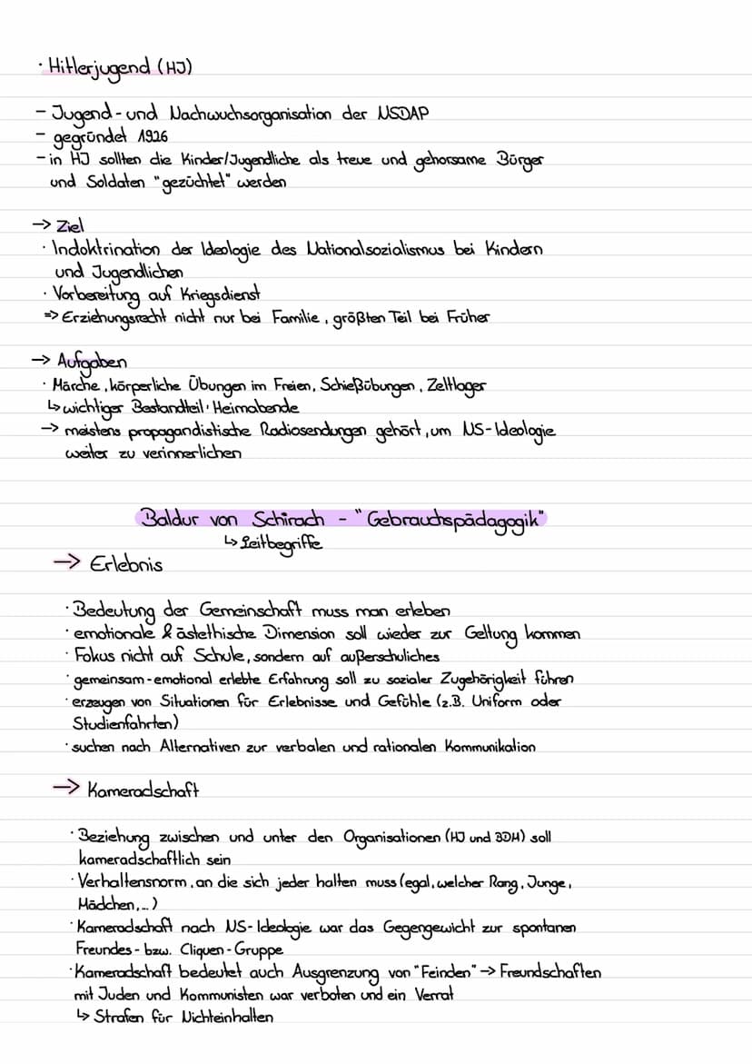 .
•
Was prägt den Unterricht zur US-Zeit?
NS- Erziehung
→ideologisch geprägt
→ Indoktrination unterschwelliges Beeinflussen
Normalisierung v