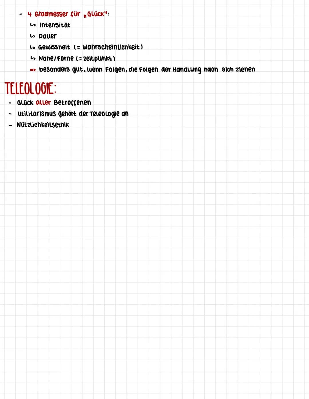 DEONTOLOGIE UND UTILITARISMUS
DEONTOLOGIE: KATEGORISCHER IMPERATIV (NACHIMMANUEL KANT)
höchstes Gebot: Die Würde des menschen ist unantastba