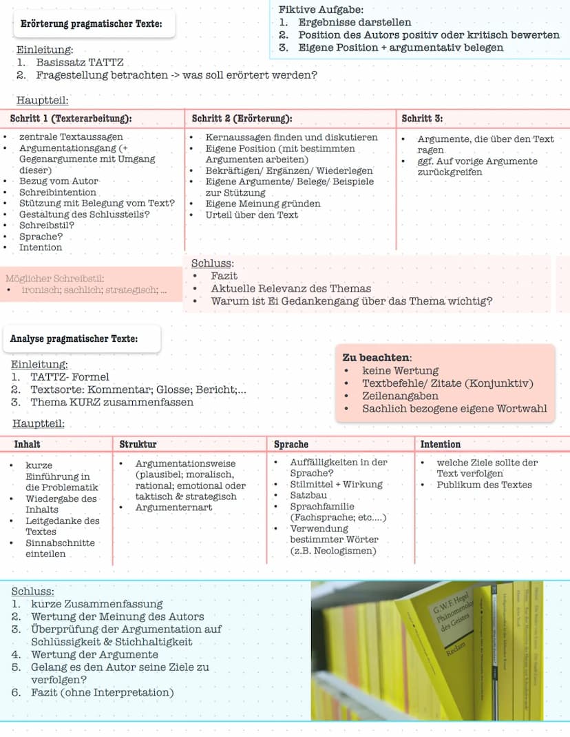 Aufgabenformate &
deren Bearbeitung
Semesterzusammenfassung
Welche Aufgabentypen gibt es
und wie wende ich diese an?
Deutsch
Leistungskurs I