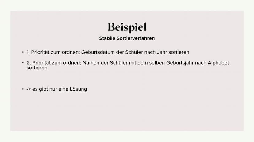 Sortieralgorithmen
Marsie Proppe (infs, Bode) Sortierverfahren in der Informatik
(eng.: sort algorithm)
Sortiert eine Reihe von Zahlen oder 