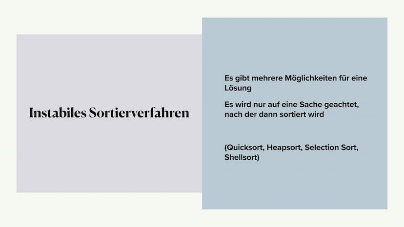 Sortieralgorithmen
Marsie Proppe (infs, Bode) Sortierverfahren in der Informatik
(eng.: sort algorithm)
Sortiert eine Reihe von Zahlen oder 