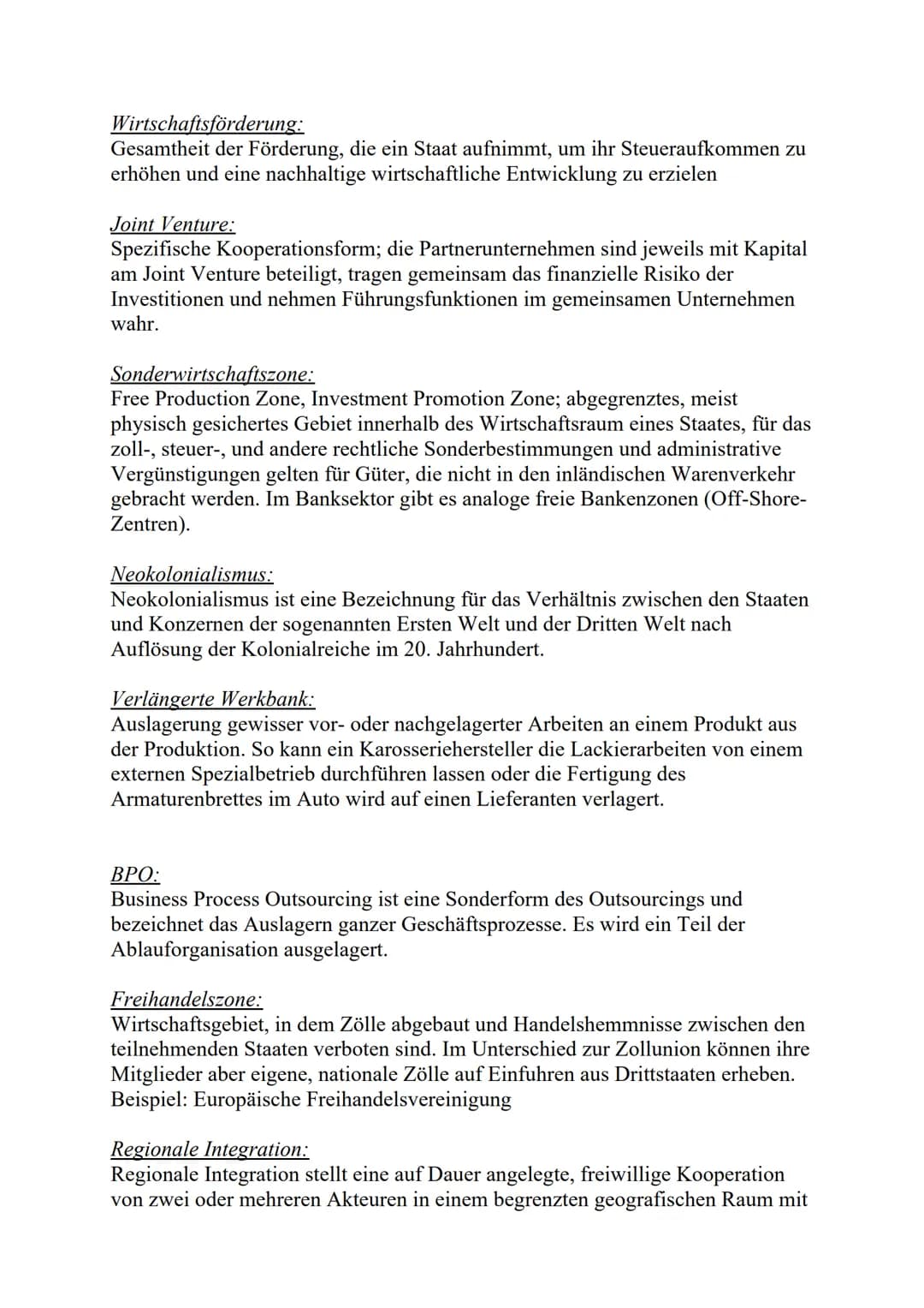 Bedeutungswandel von Standortfaktoren
Primärer Sektor (Urproduktion): Land- und Forstwirtschaft, Fischerei
Sekundärer Sektor (Güterproduktio