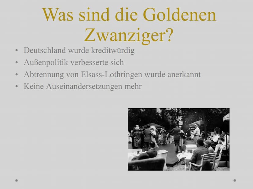 COMPTEN I
Goldenen Zwanziger
MONALL
Bellevice Sre Victoriastr
omn
HOKA EFT
von Denise, Teja und Jan ●
Zeitstrahl
Was sind die Goldenen Zwanz