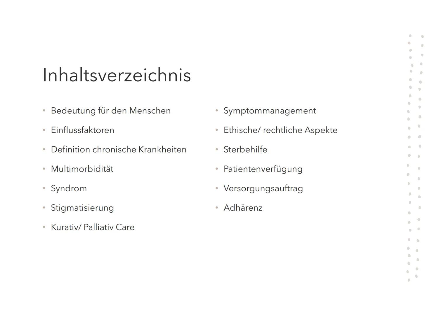 Bei der Begleitung von Klientinnen und Klienten
mit chronischen Erkrankungen, Multimorbidität
Fund in palliativen Situationen mitwirken
HAND