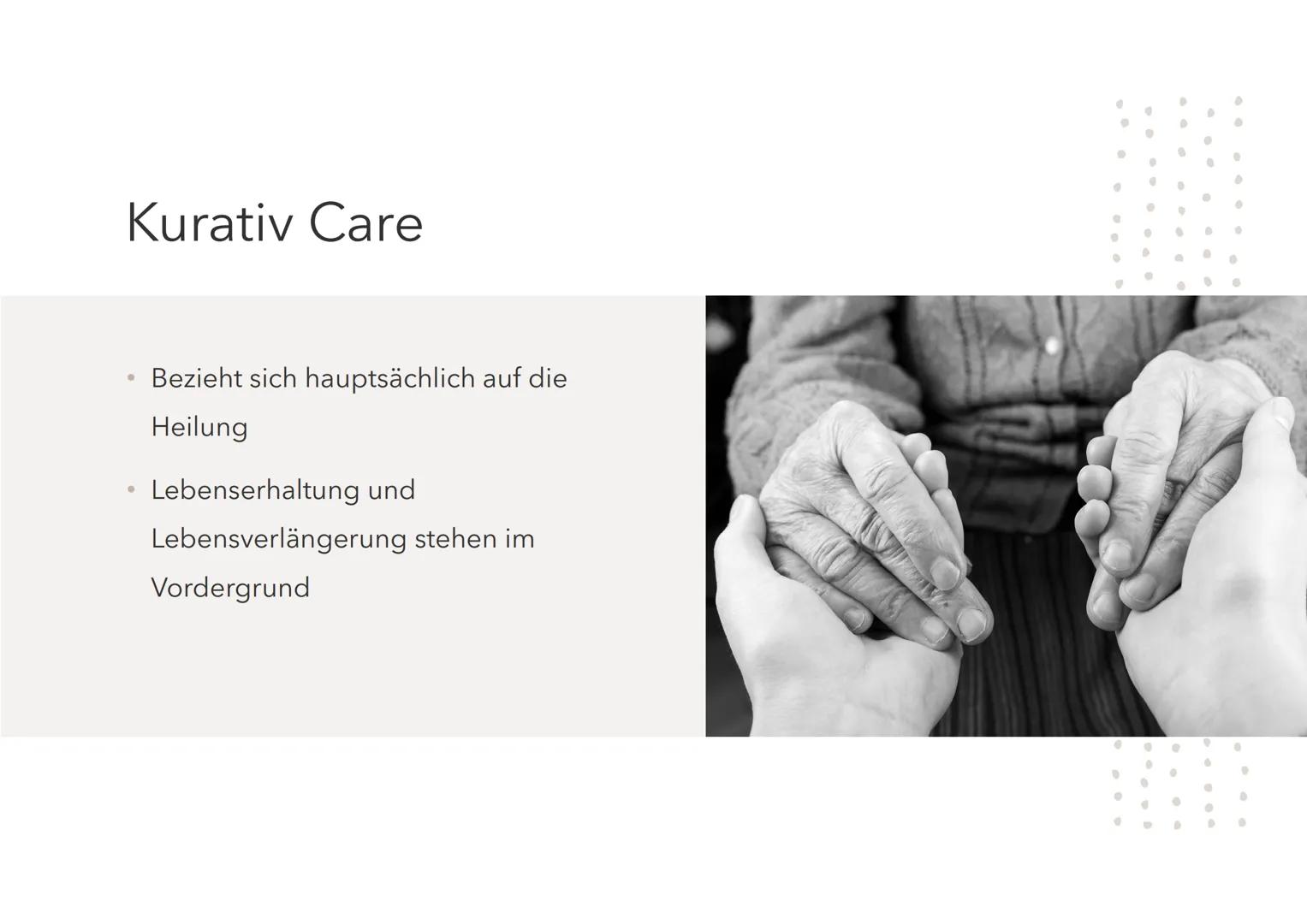 Bei der Begleitung von Klientinnen und Klienten
mit chronischen Erkrankungen, Multimorbidität
Fund in palliativen Situationen mitwirken
HAND