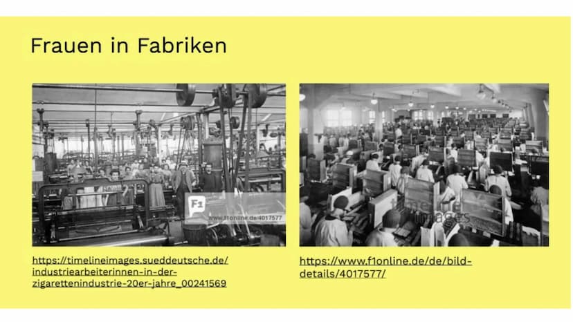 Gliederung
Die Frau in den Goldenen Zwanzigern
Das
Arbeitsleben
Die Mode
Freizeit und
Lebensgefühl
FAZIT
Quellen Gliederung
1. These
2. das 