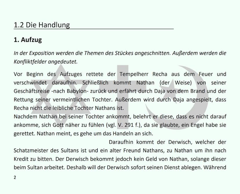Inhaltsverzeichnis
1.
Das Stück
1.1 Die Handlung....
1.2 Der Autor und die Entstehungsgeschichte
1.3 Die Entstehungszeit des Stückes - Aufkl