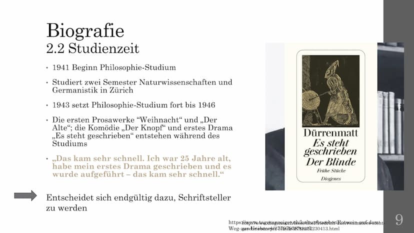 Dürrei
Ein E
kommt
Baby
Fragmentarisc
Dioge
k
Dürrenmatt
Frank
der Fünfte
Komödie
einer Privatbank
Diogenes
Dürrenmatt
Der Besuch
der alten
