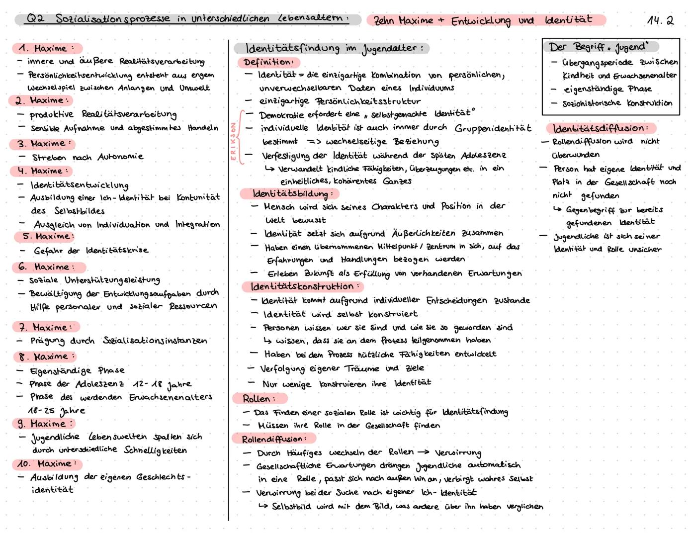 Q2 Sozialisationsprozesse in unterschiedlichen Lebensaltern:

Klaus Hurrelmann:
* 1944
- studierte Soziologie, Psychologie,
und Pädagogik
- 