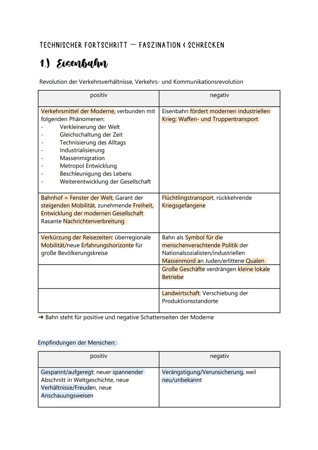 im langen 19. Jhd: Gründung USA 1770 - Beginn 1.WK
Modernisierung & Moderne
→ Modernisierung ist der Weg zur Moderne, der unterschiedlich au