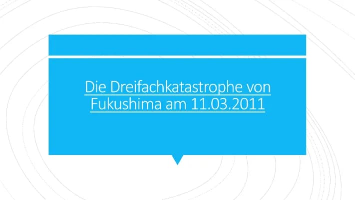 Know Dreifachkatastrophe Fukushima thumbnail