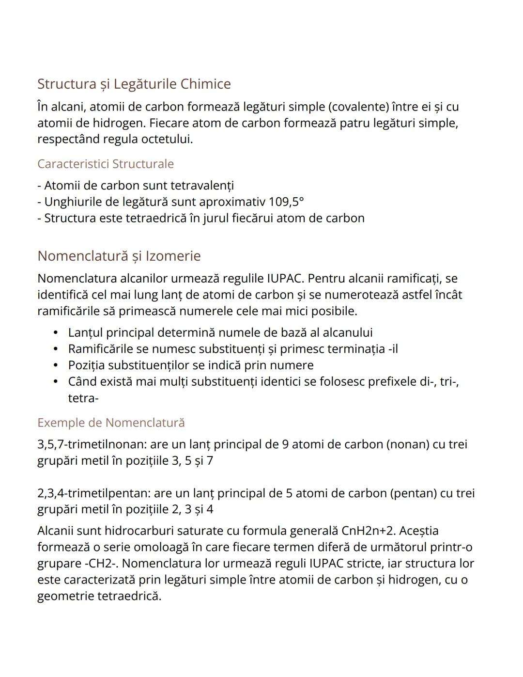# Seria Omologă a Alcanilor

Introducere în Seria Alcanilor

Alcanii sunt hidrocarburi saturate care conțin în moleculă doar legături simple