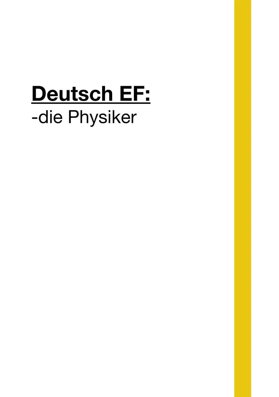 Deutsch EF:
-die Physiker Die Physiker"
FRIEDRICH
Dorothed Moser
Richard Voß:?
+ Guhl - Polizist
+ Blocket Polizist /
Inspektor
Hält die
Phy