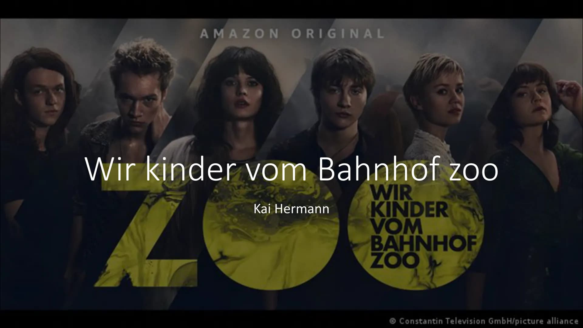 AMAZON ORIGINAL
Wir kinder vom Bahnhof zoo
h
WIR
KINDER
VOM
BAHNHOF
ZOO b
Kai Hermann
Constantin Television GmbH/picture alliance Inhalt
• A