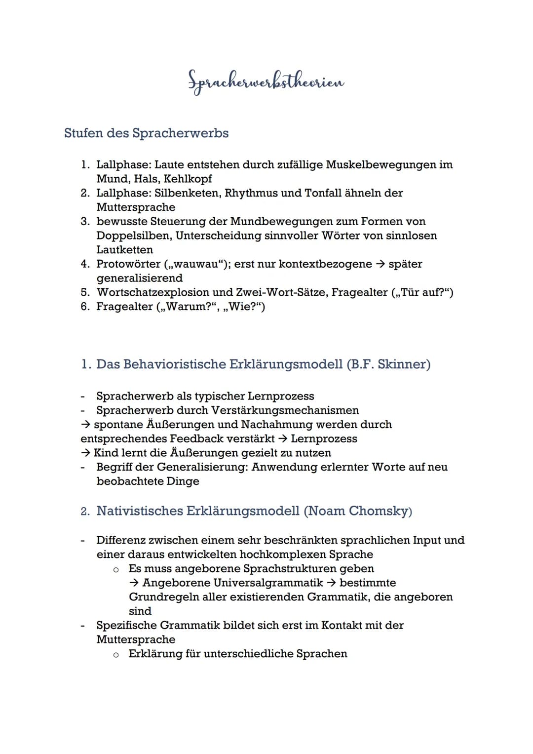 Vergleichskriterium
/ Autor
Grundposition
Aufklärung?/geistes
geschichtlicher
Zusammenhang
Sprachursprungstheorien
Funktion der
Sprache zum
