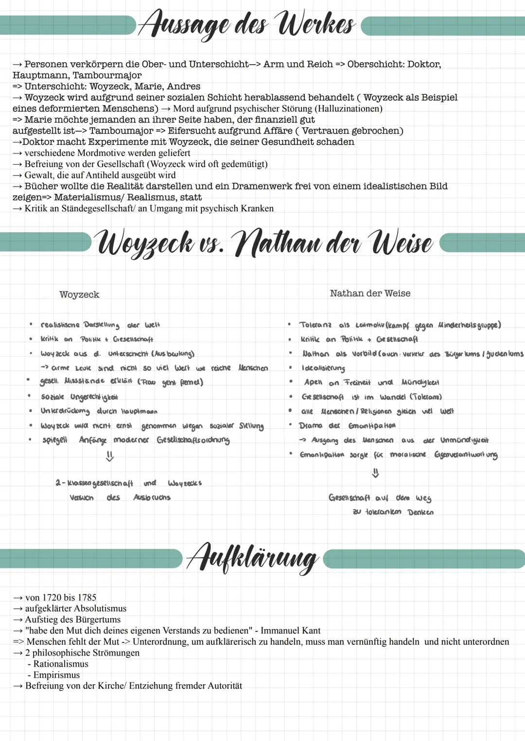 Einteilung
Woyzeck gehört zu der Galtung der Dramen -> Dramen fragment
von Georg Büchner verfasst
wahrscheinlich zwischen Juli und Oktober 1