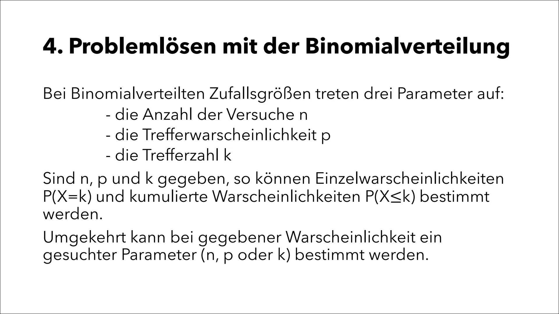 Problemlösen mit der
Binomialverteilung
Sophia Victoria Stähle
J2 Wie groß ist die Wahrscheinlichkeit, dass bei dreifachem
Drehen nie blau e