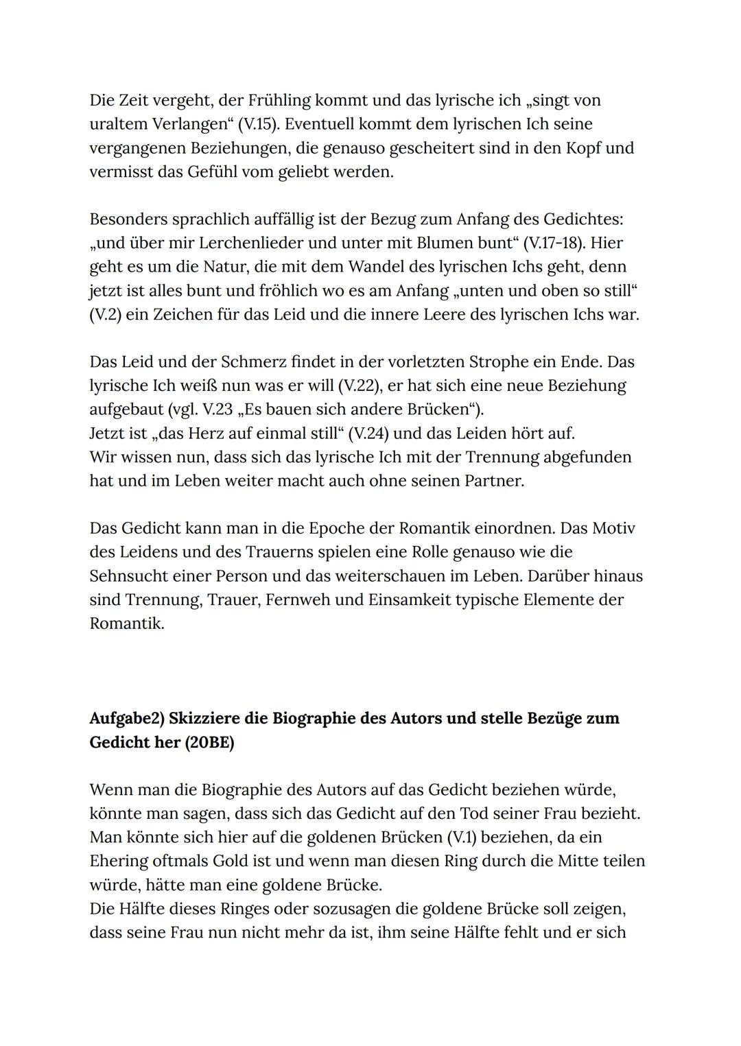 NBS
RÖDERMARK
Deutsch | Gk12e+f | LEM
LNW NR. 1
Thema:
Interpretation eines
romantischen Gedichts
Joseph von Eichendorff: Abend (um 1830)
Ge