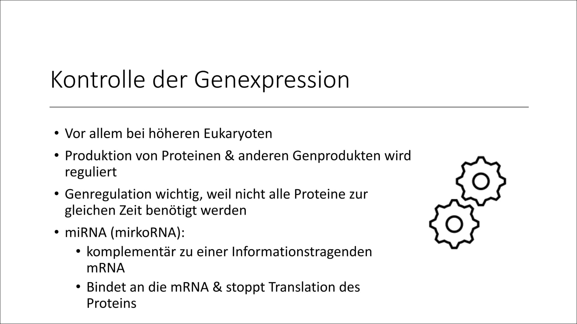 RNA
Interferenz
Von Lotta Inhalt
1. Was ist RNA Interferenz?
2. RNAi als Abwehrmechanismus
3. Kontrolle der Genexpression
4. Ablauf der RNAi
