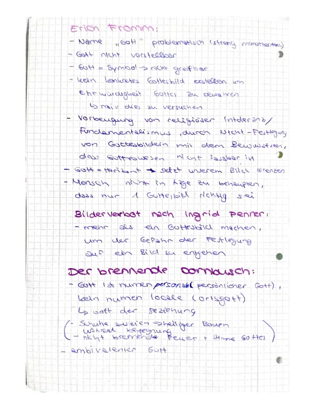 Gottesbilder:
10 plagen:
Leifersüchtiyer Gott
↳ Strafender Gott
↳ Gott
als Unterstützung
Lied der israeliten:
-
Gott als Richter
Rettender G