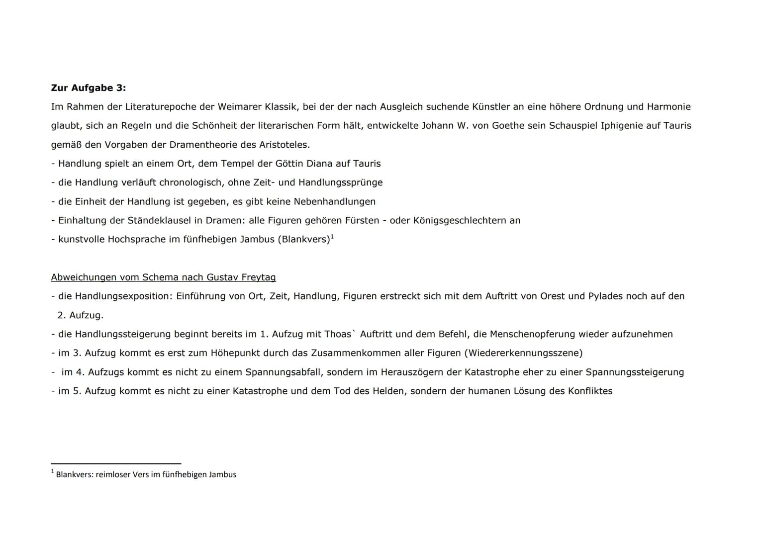 Exposition
Deutsch GK 12
Frau Böhme - Meißner
erregendes
Moment
I
1. Aufzug und noch Beginn des 2.
Aufzuges (Oresthandlung)
Iphigenies Fremd