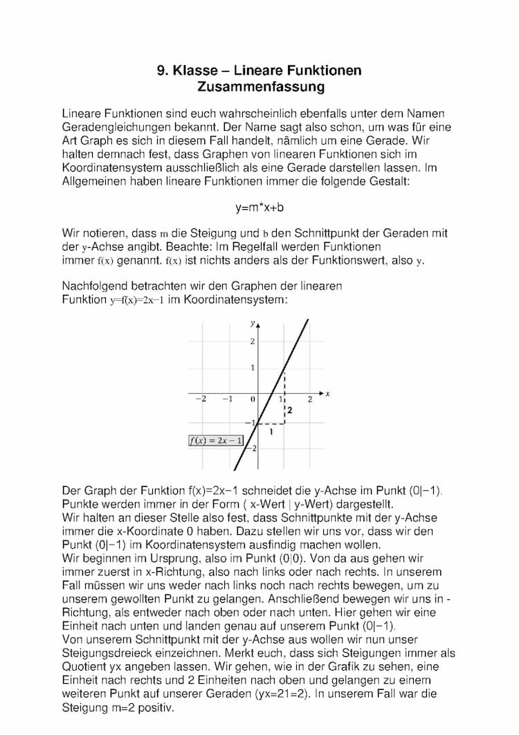 Know Lineare Funktionen thumbnail