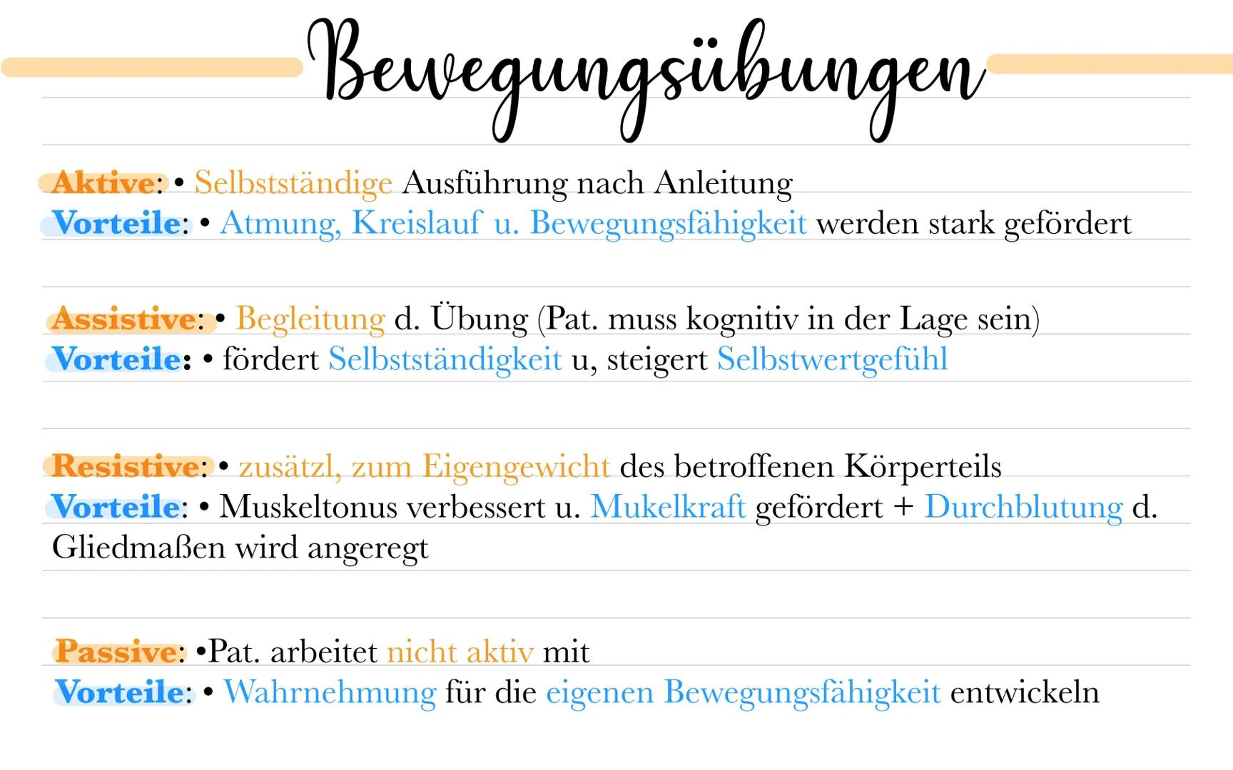 Kontrakturenprophylaxe
=> Funktions- u. Bewegungseinschränkung von Gelenken.
Kontrakturen sind Veränderungen an
beteiligten Strukturen der G