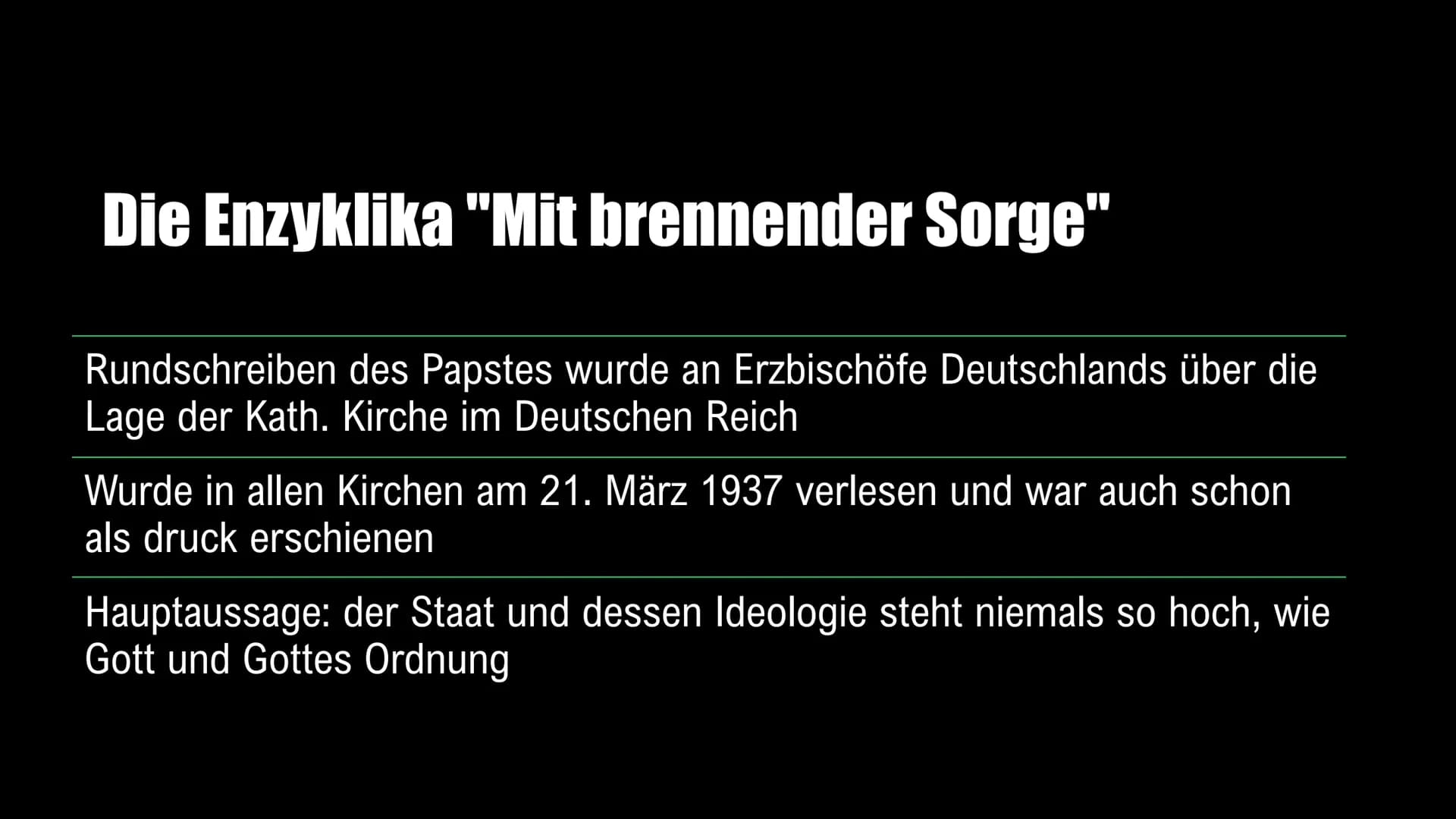 Kirchen in der
NS-Zeit
TRAGOENCEGA ●
●
●
• Die evangelische Kirche
●
Das Reichskonkordat
Inhaltsverzeichnis
●
Hitlers Vorstellung zur Kirche