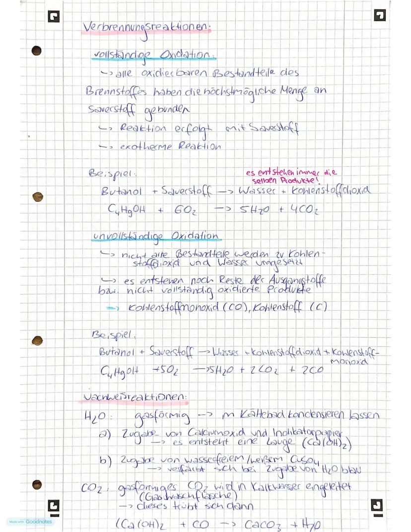 IG
Made with Goodnotes
Kohlen
Se
Stoffe
-Bindungsarten, Oxidationszahlen
-Stoffichissen Übersicht
- Verbrennungsreaktionen Nachweis H₂O, CO₂
